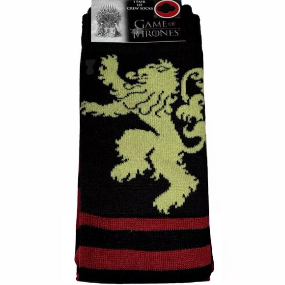 *3/$15* Mens Game of Thrones Socks - Picture 1 of 3